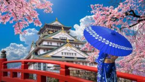 Osaka Castle, Osaka Japan